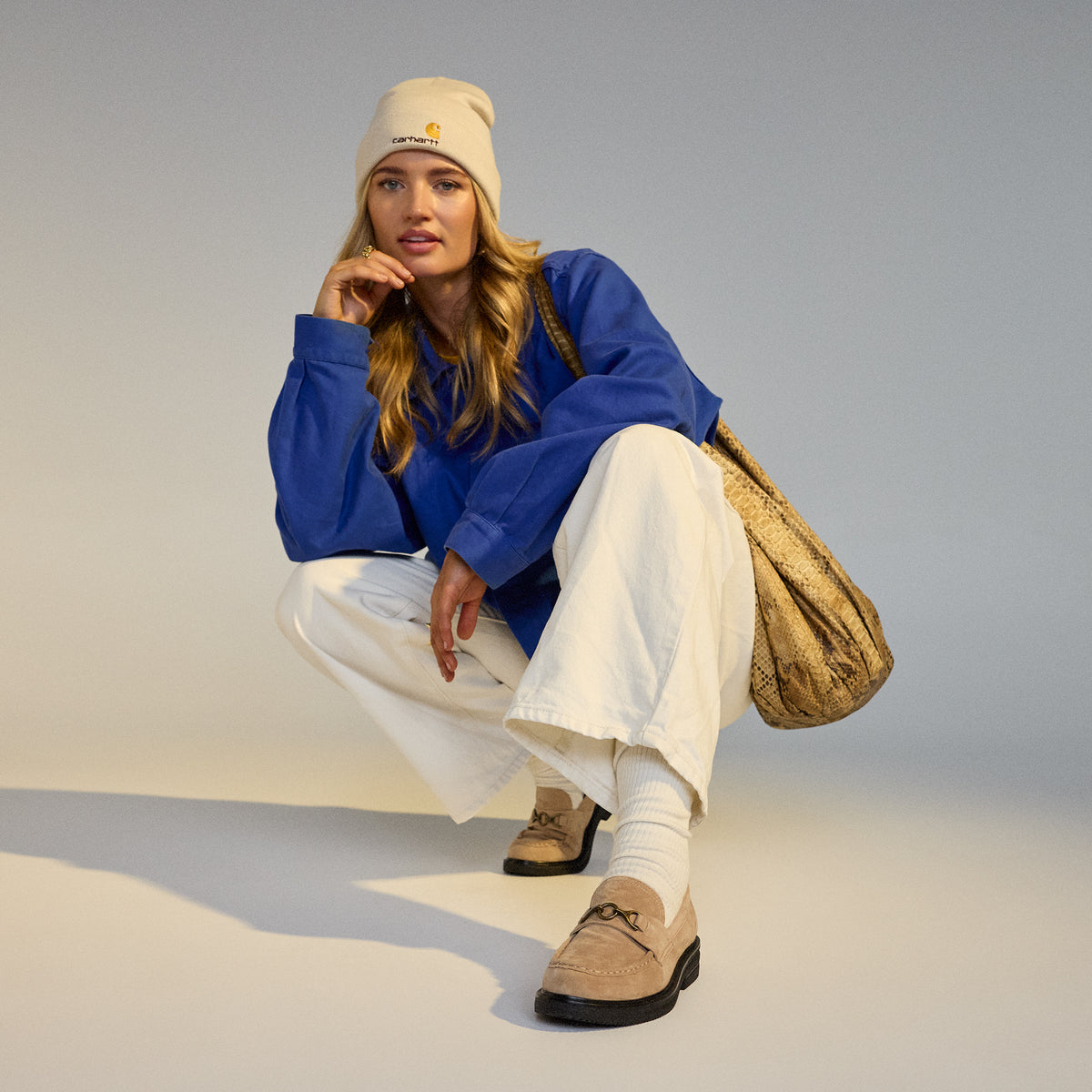 Loafer Rise Walnut Suede/Black