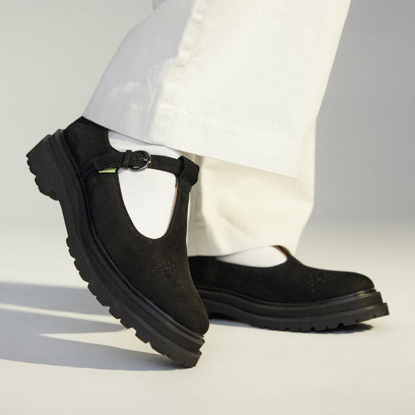 Loafer Step T-Bar Black