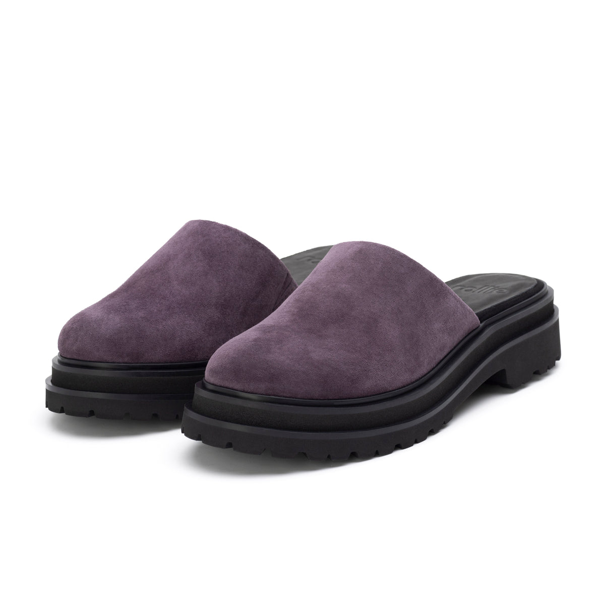 Mule Step Plum/Blk