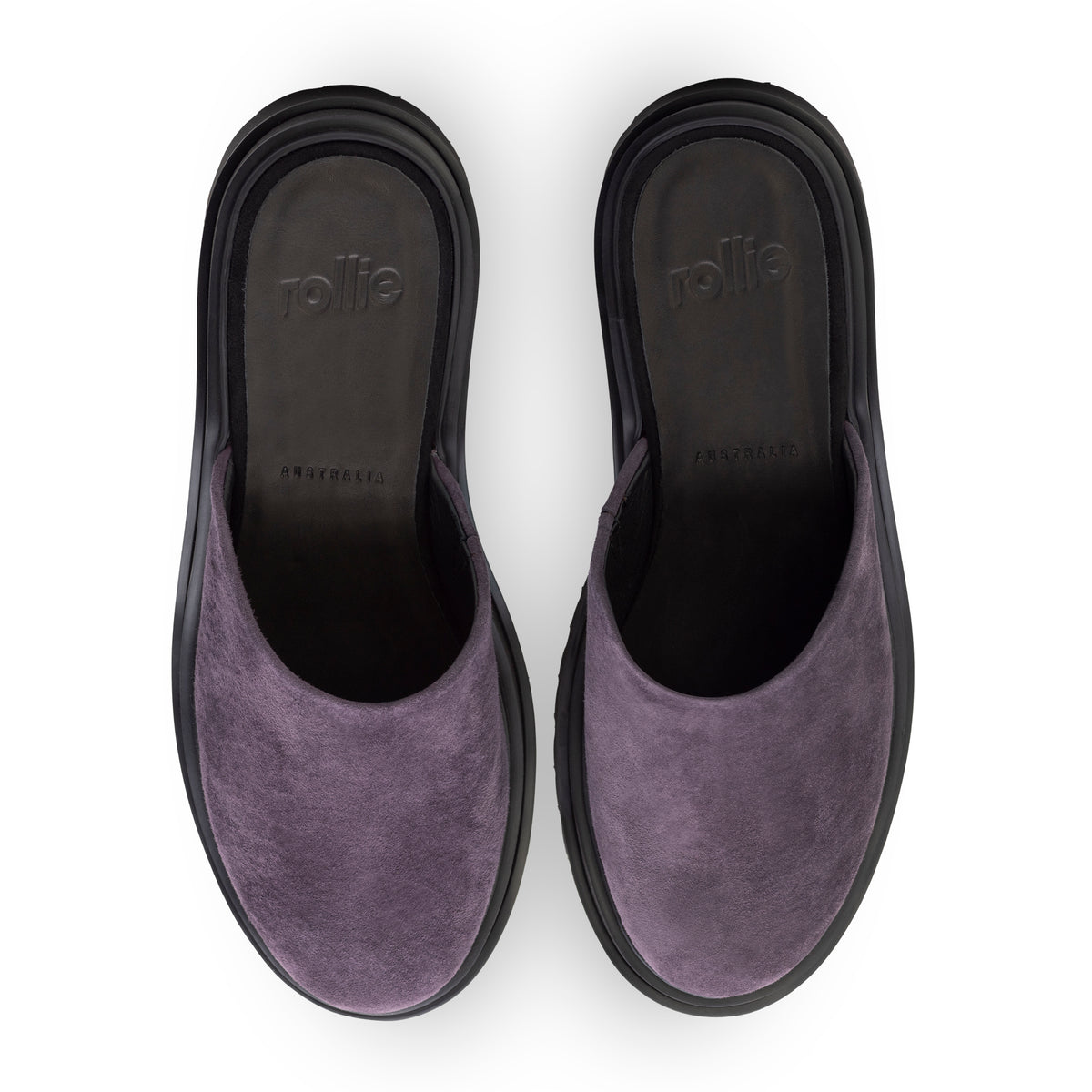 Mule Step Plum/Blk