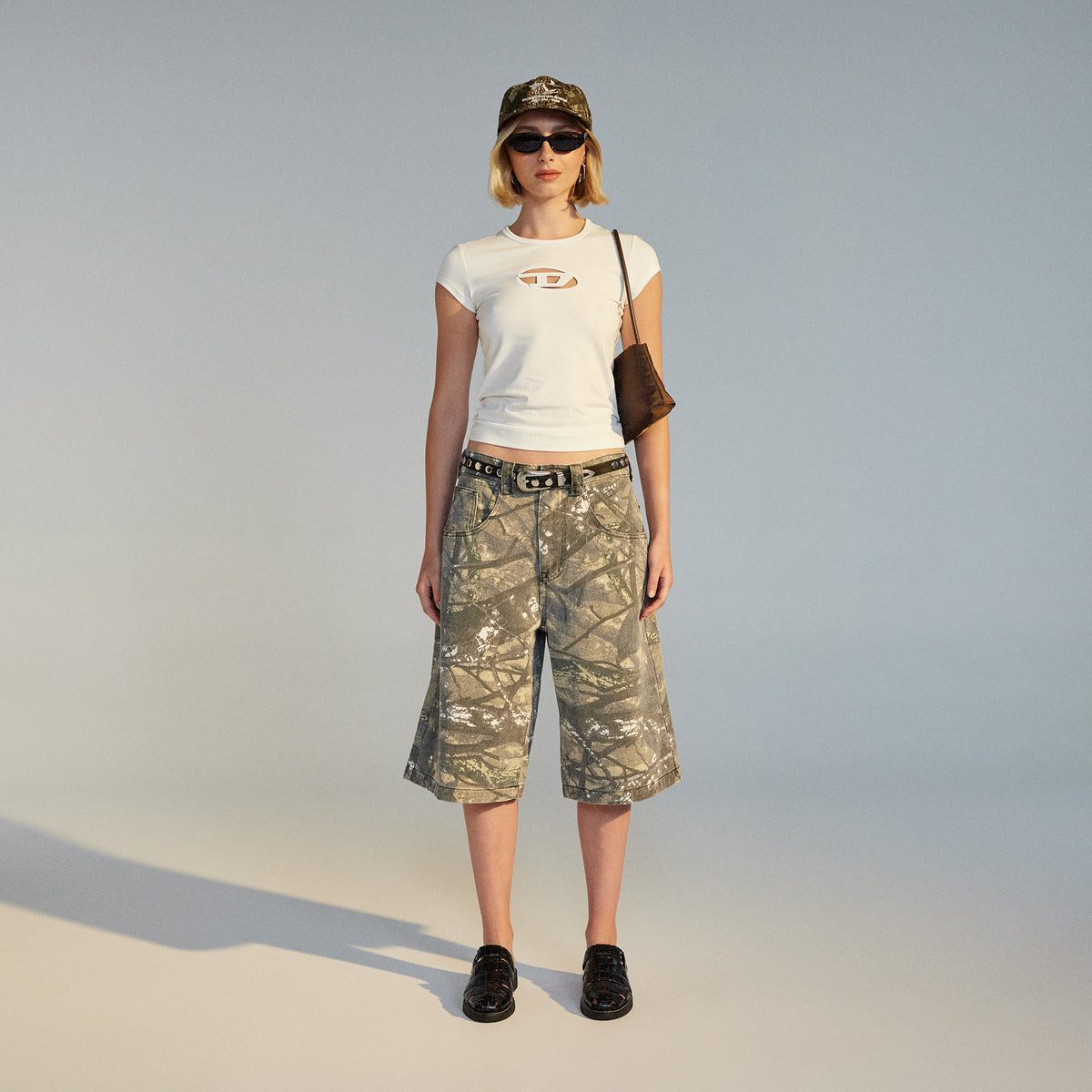 Mule Fisherman Black Croc