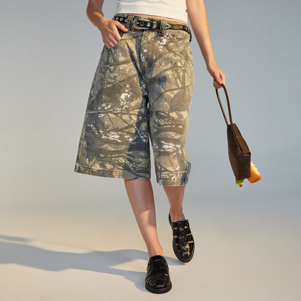 Mule Fisherman Black Croc