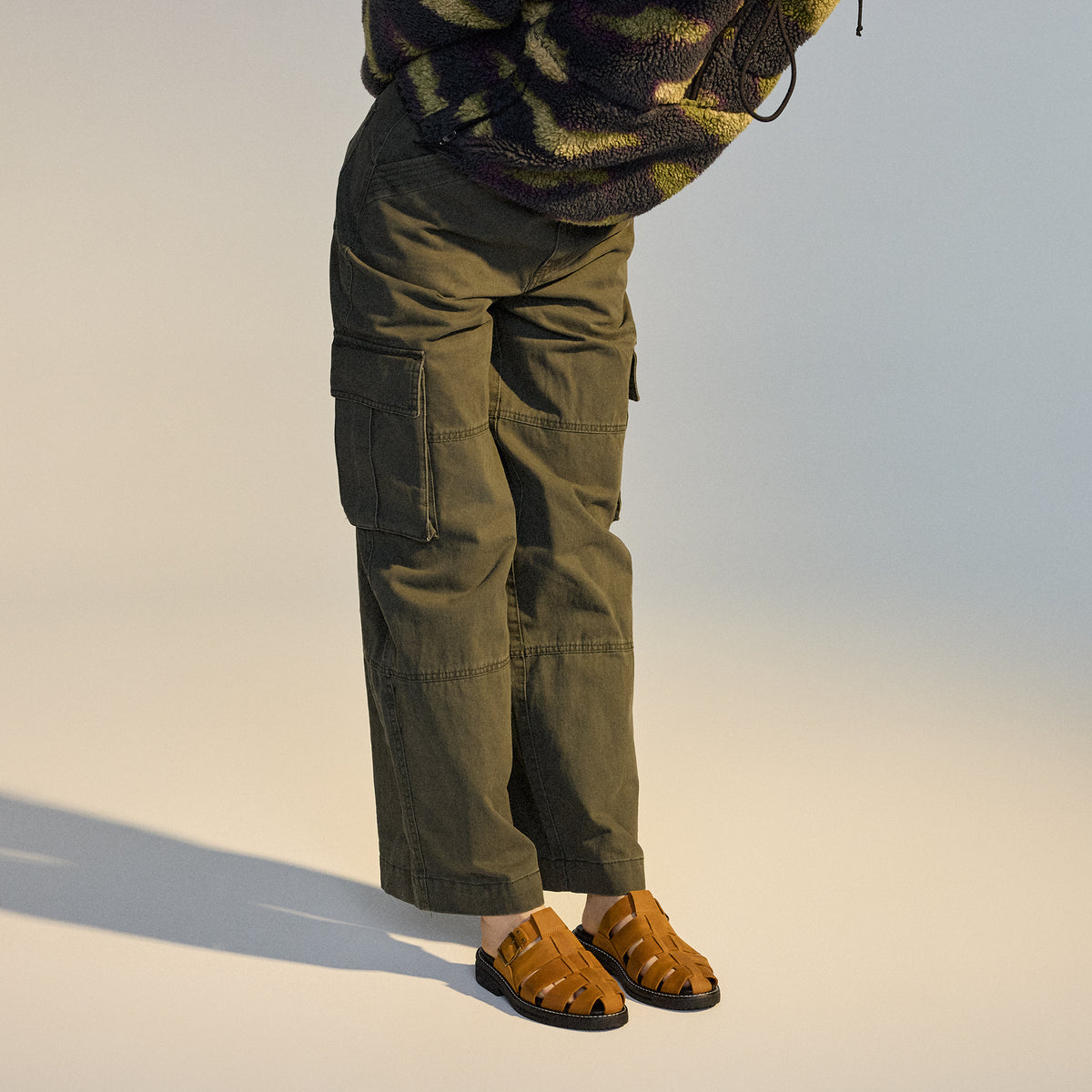 Mule Fisherman Cognac