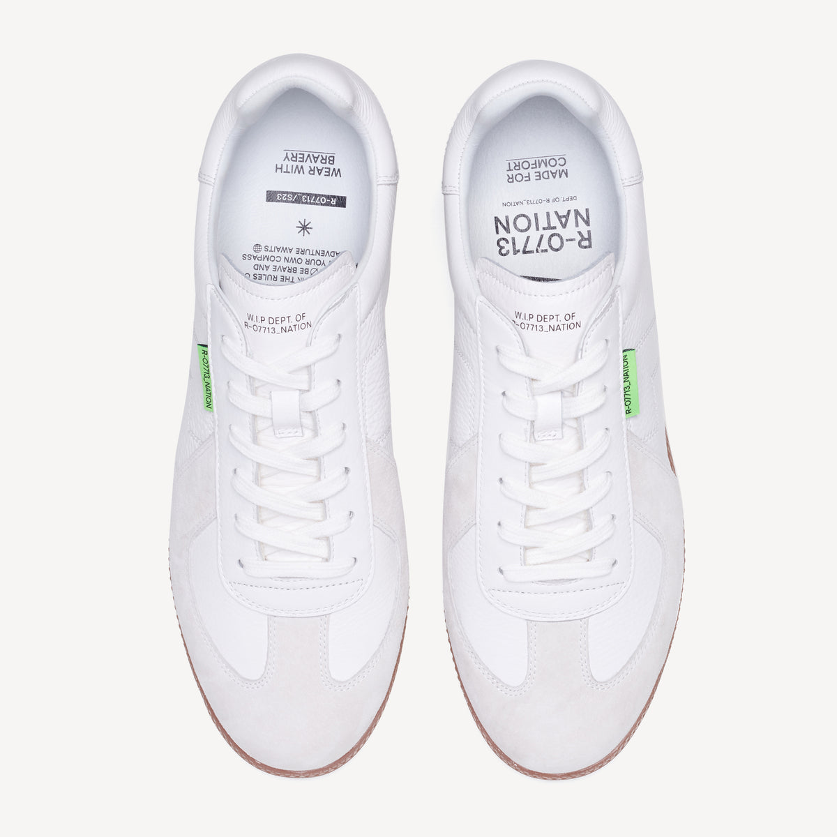 Pace Mens Classic White/Gum
