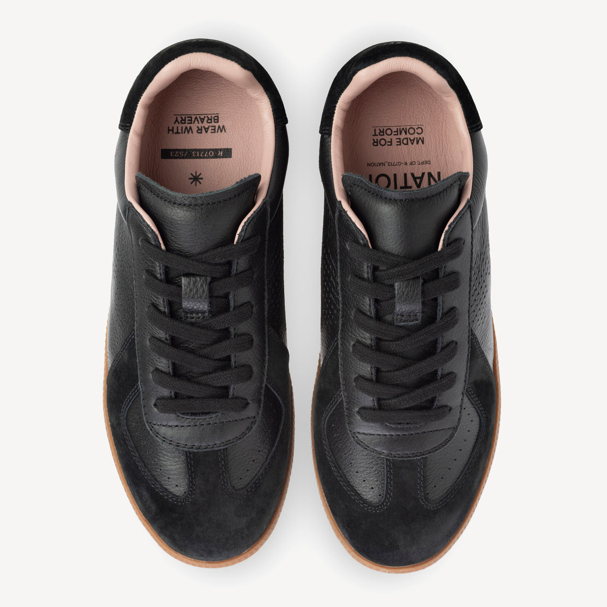 Pace Sneakers – Black/Gum