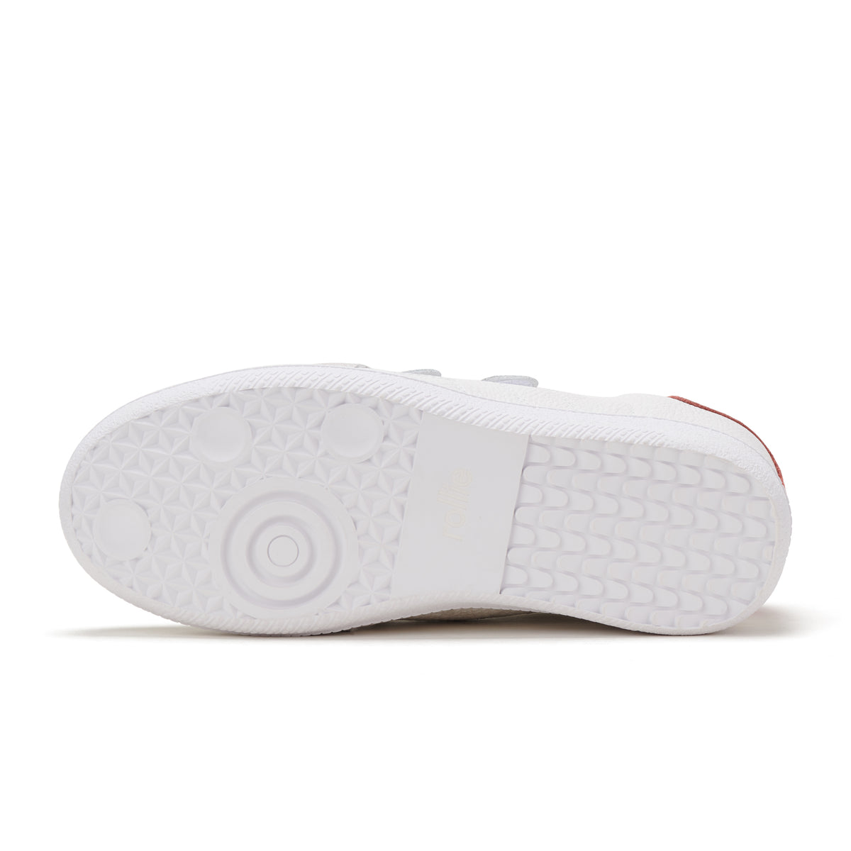 Pace Velcro Strap White/Red