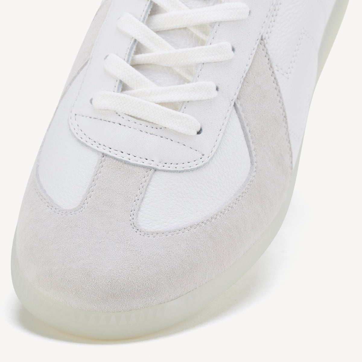 Pace Mens All White/Clear