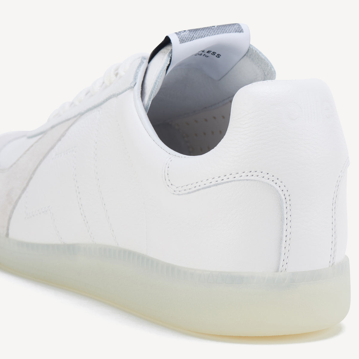 Pace Mens All White/Clear