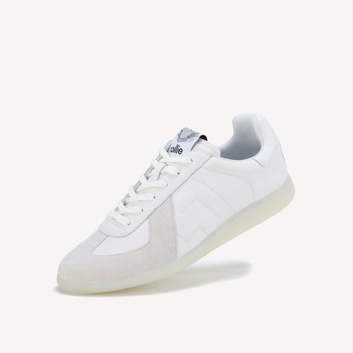 Pace Mens All White/Clear