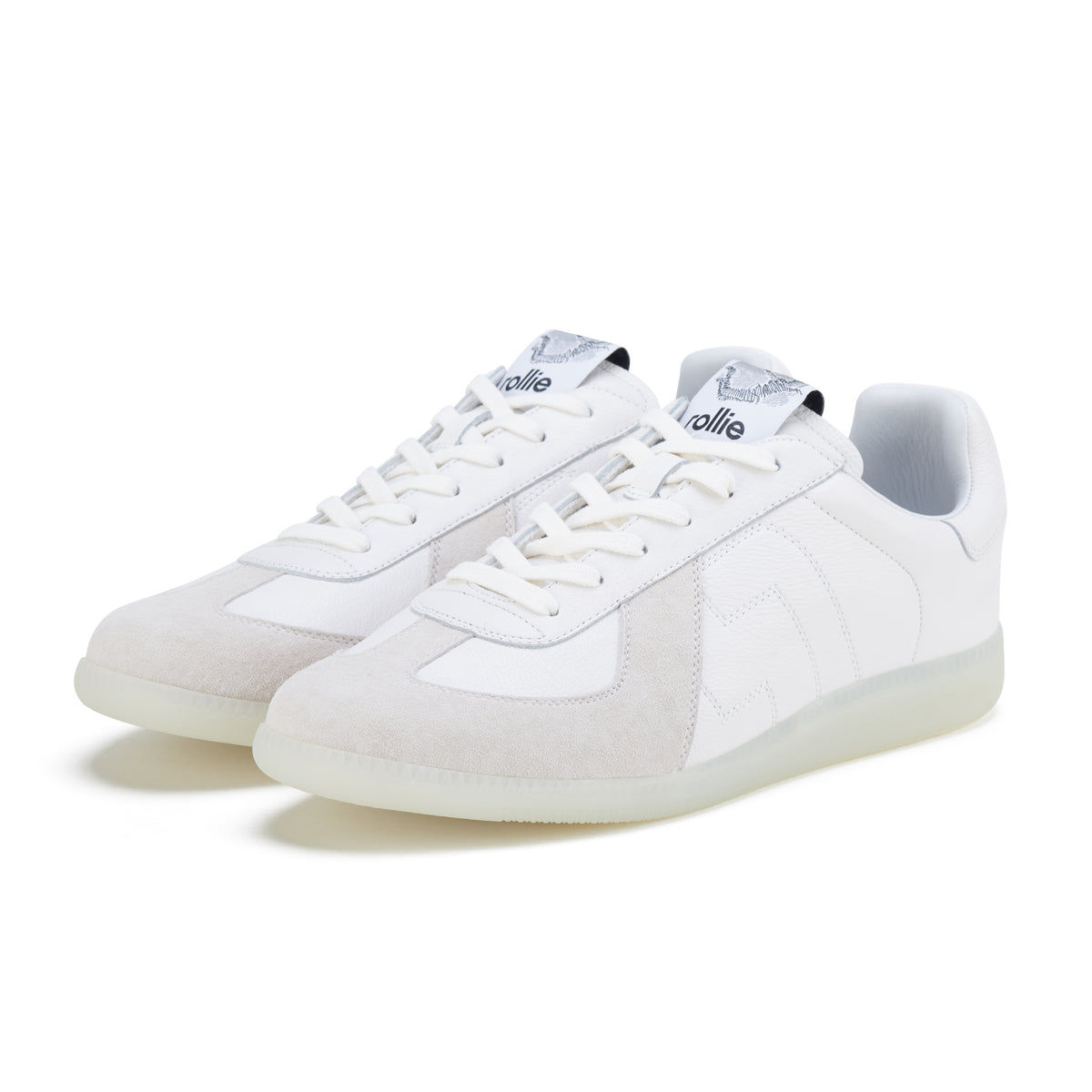 Pace Mens All White/Clear