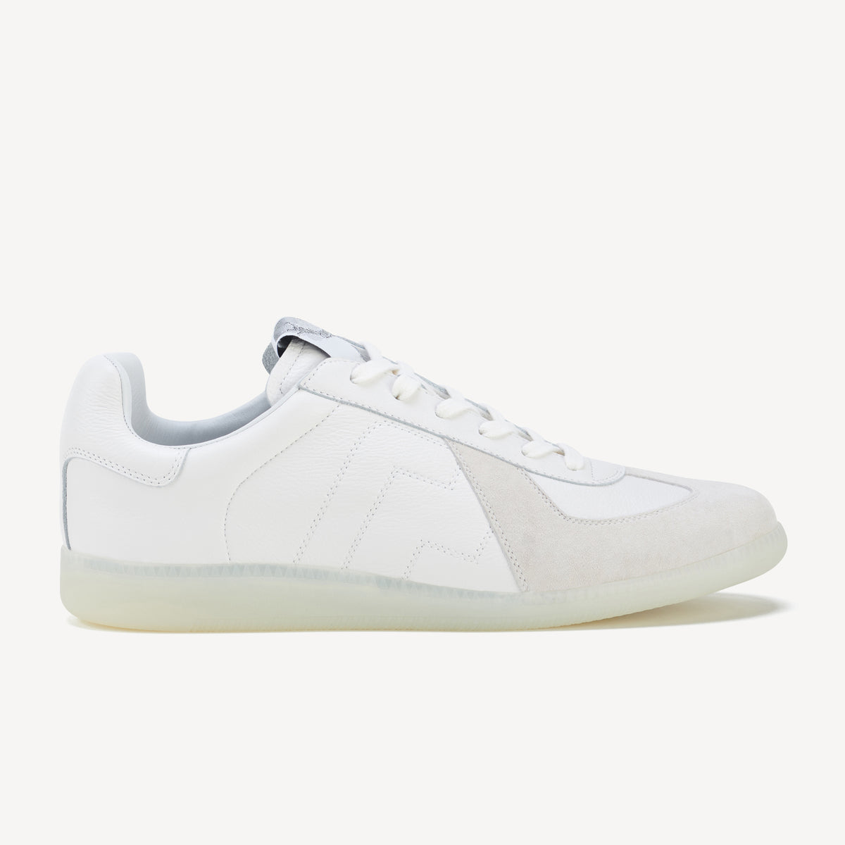 Pace Mens All White/Clear