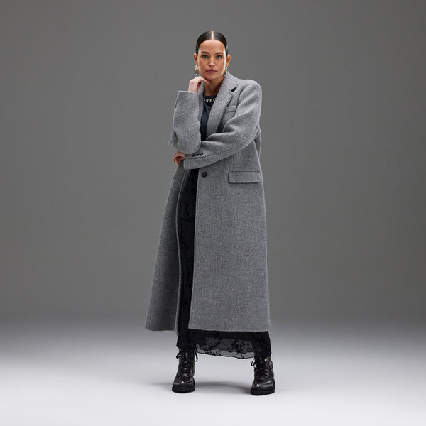 Pointed Sidezip Brushed Silver