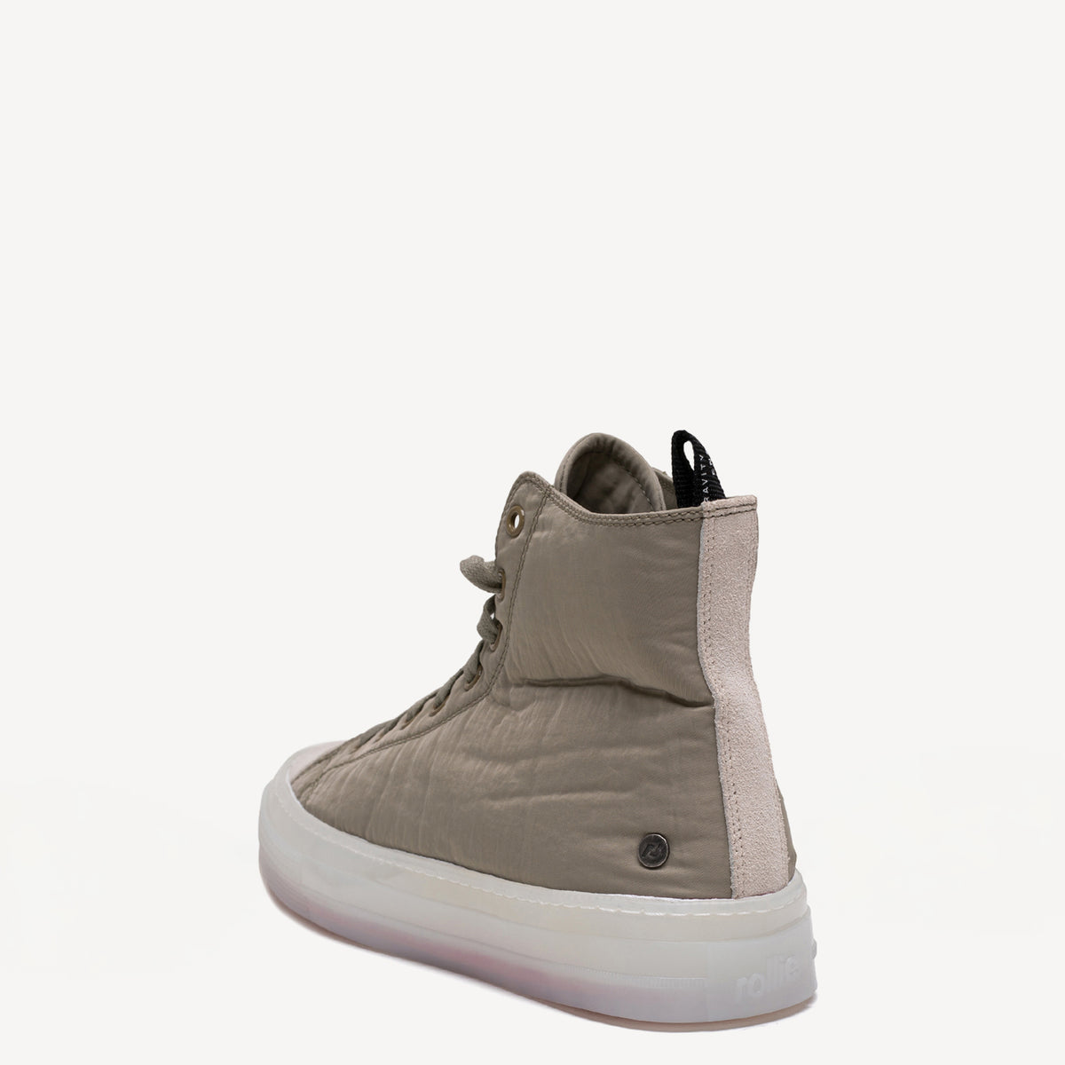 Ranger Mens High Top Sneaker Light Khaki
