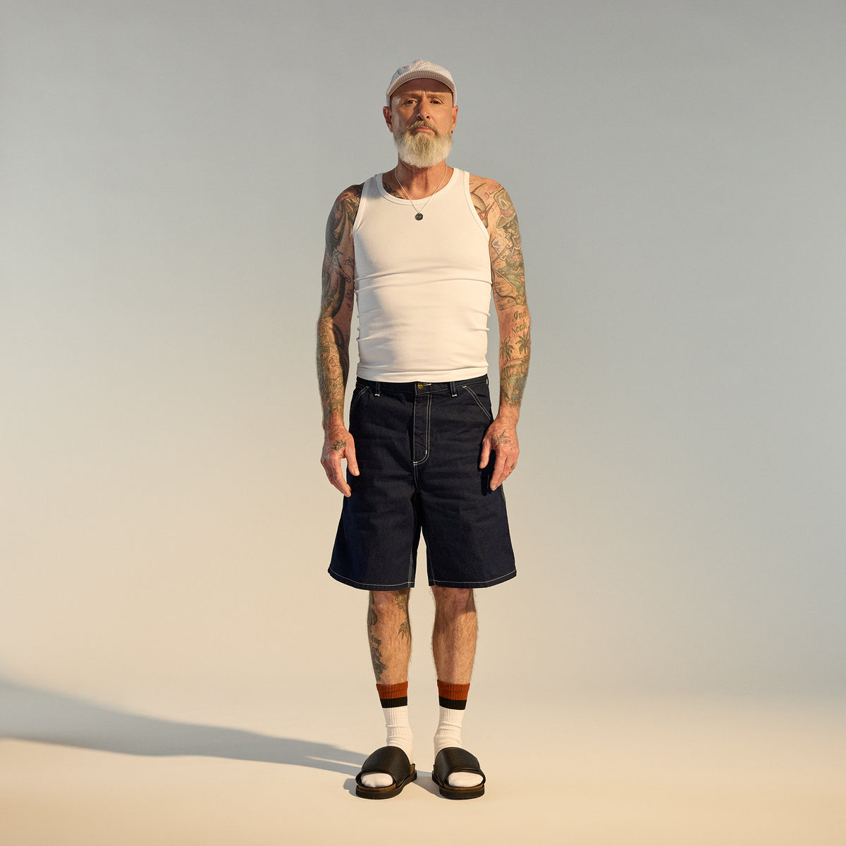 Rhodes Mens Slide Black