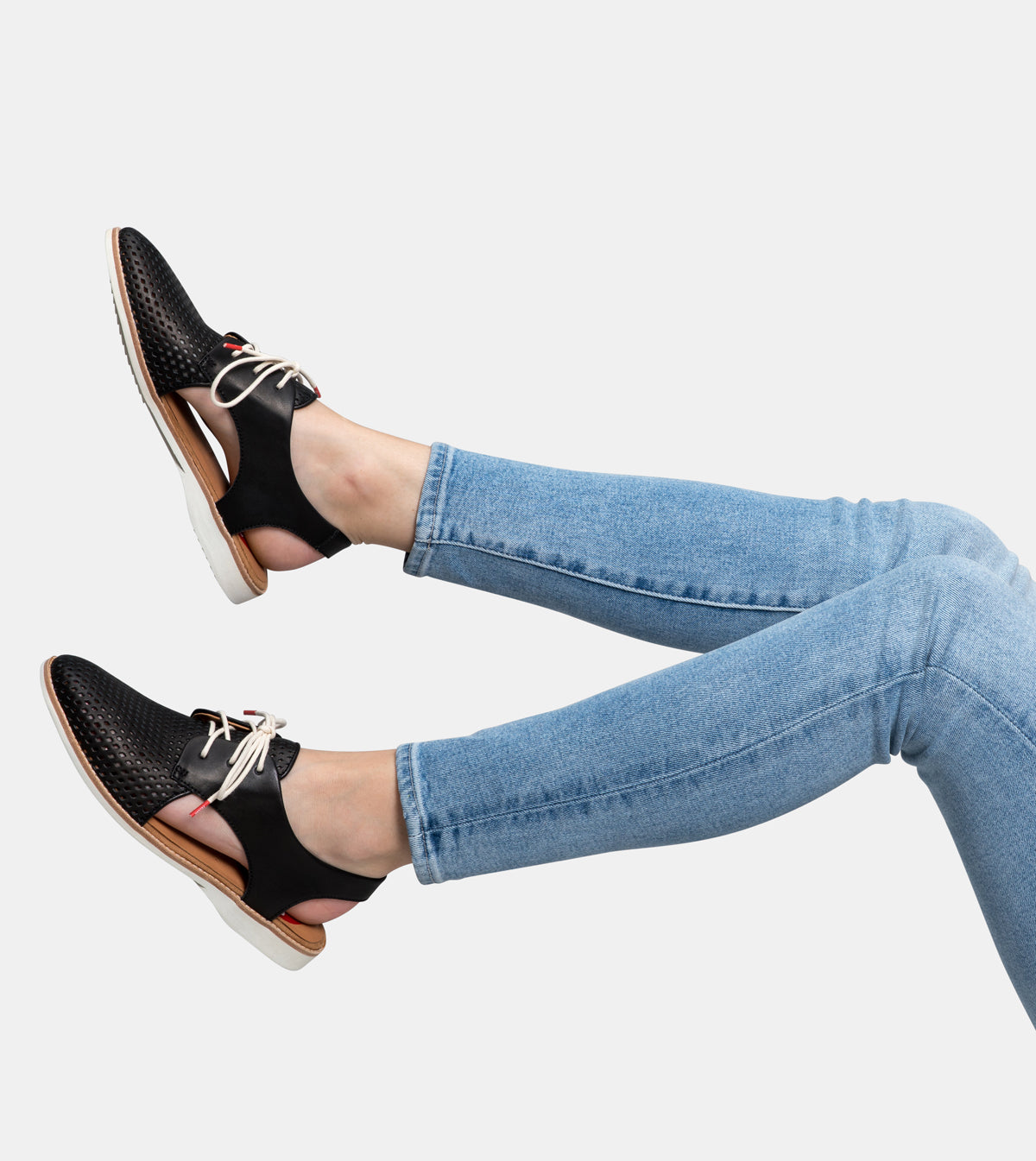Slingback Punch Black