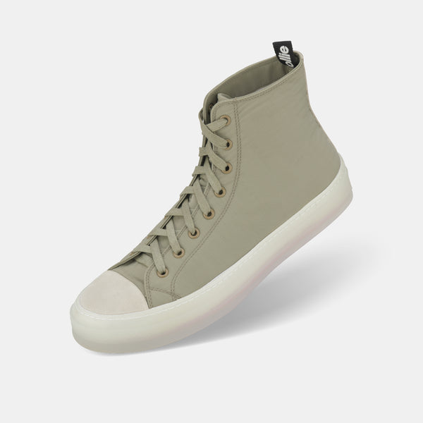 Ranger Mens High Top Sneaker Light Khaki