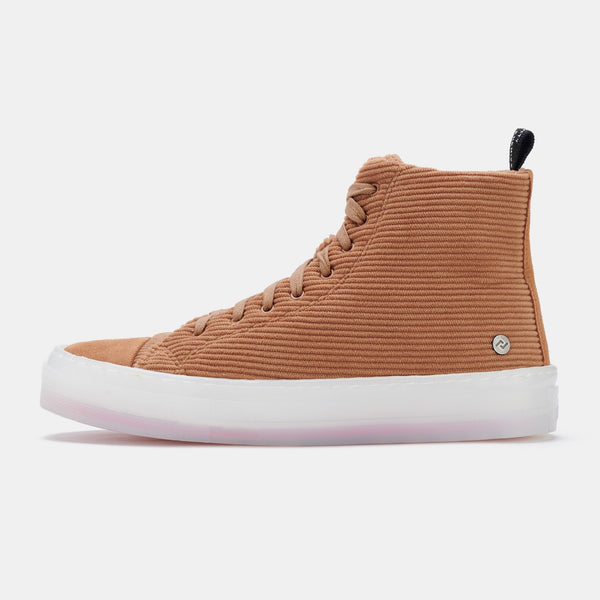 Ranger High Top Sneaker Cognac Cord