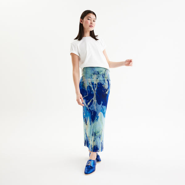 Derby Punch Cobalt Sheen