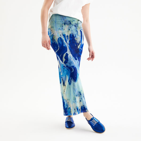 Derby Punch Cobalt Sheen