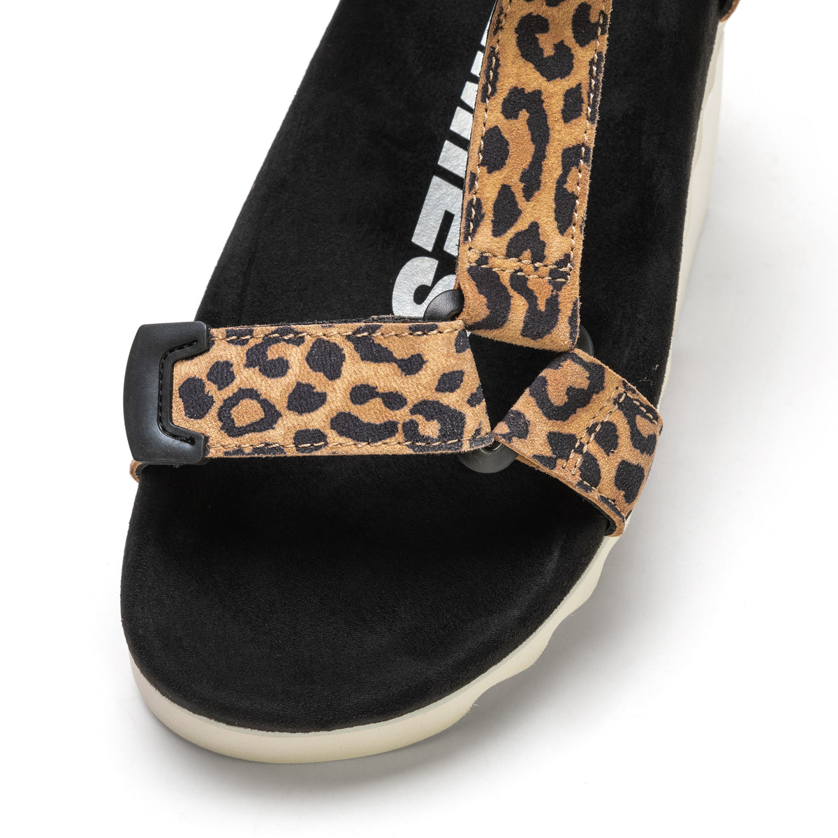 Sandal Tooth Wedge Leopard