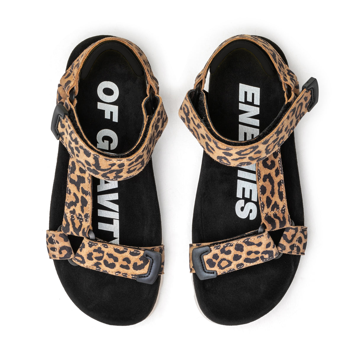 Sandal Tooth Wedge Leopard