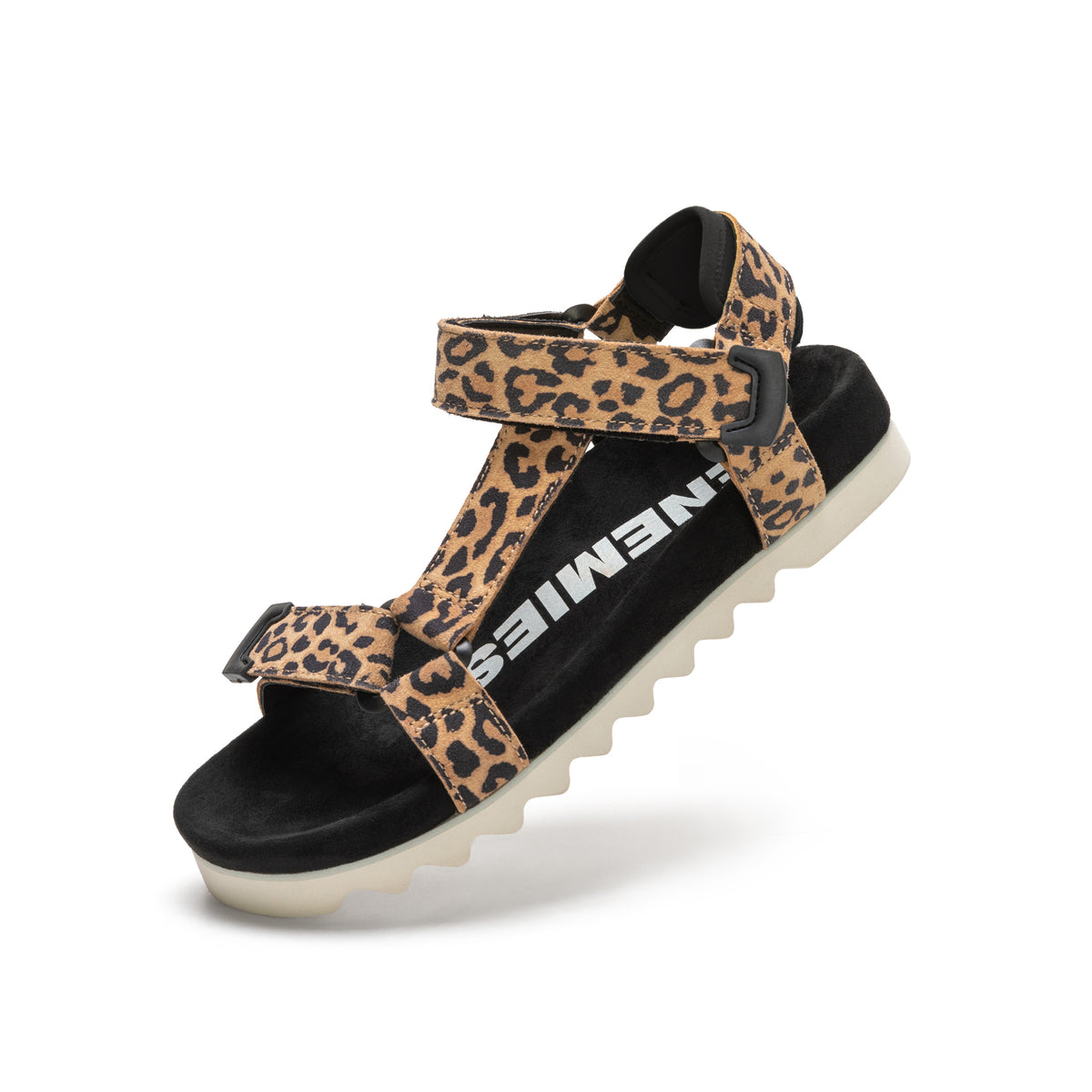 Sandal Tooth Wedge Leopard