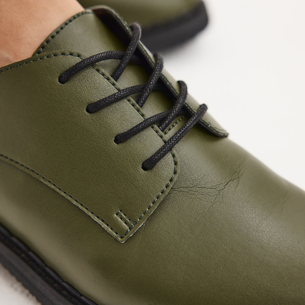 Derby Rise Cactus Leather Green