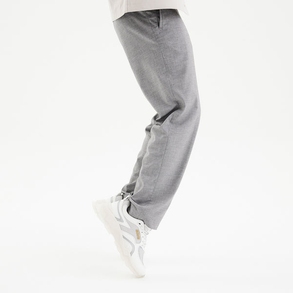 Bolster Mens White/Silver