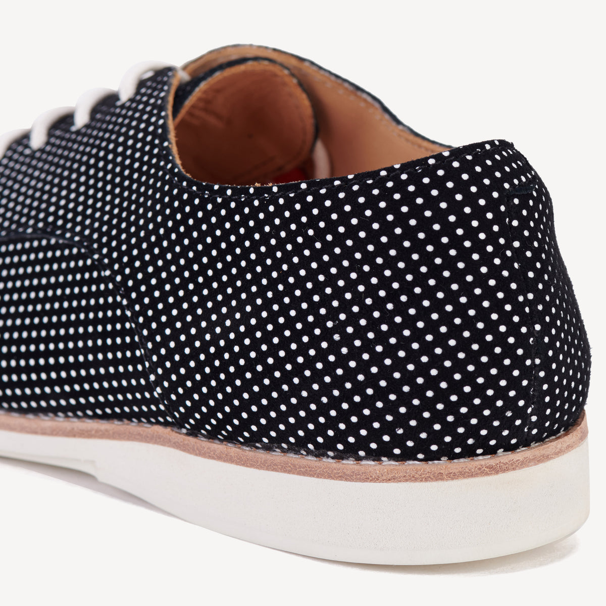 Rollie Derby Black Dream — black leather lace-up shoe