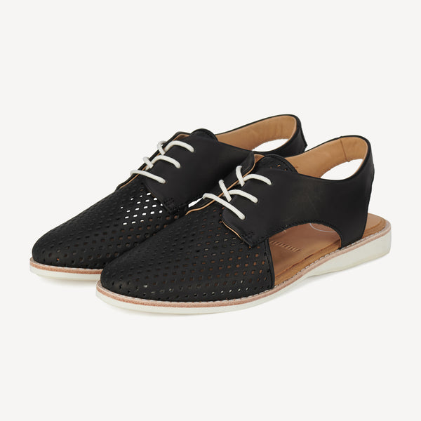Slingback Punch Black