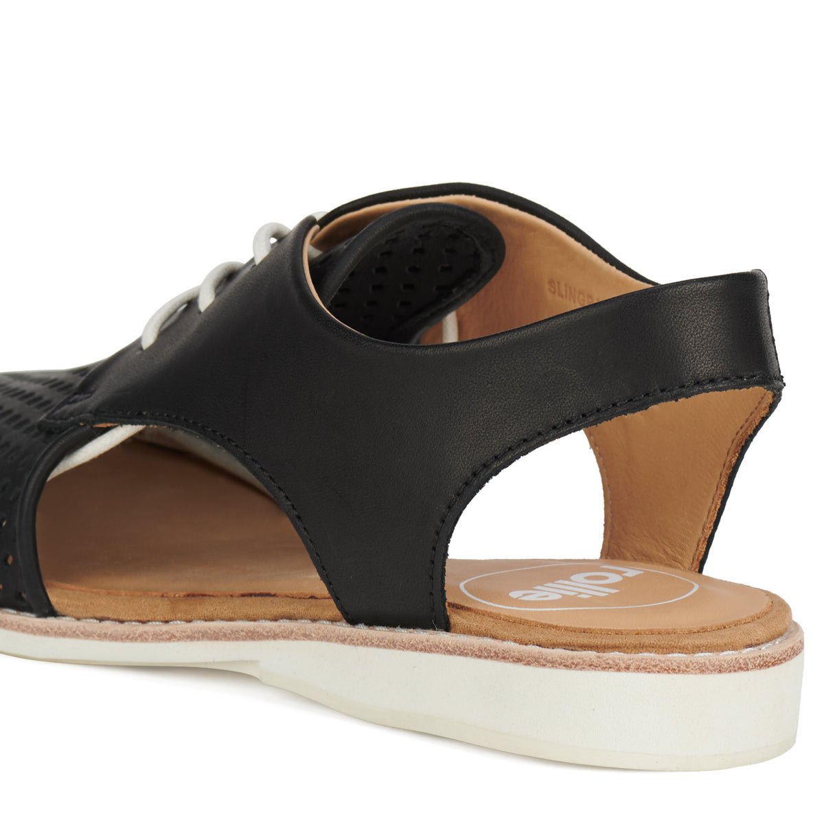 Slingback Punch Black