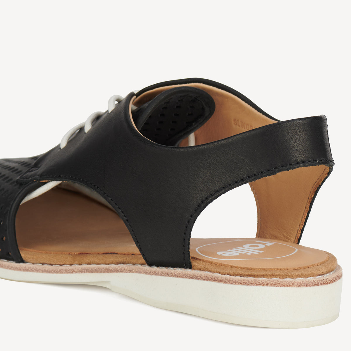 Slingback Punch Black