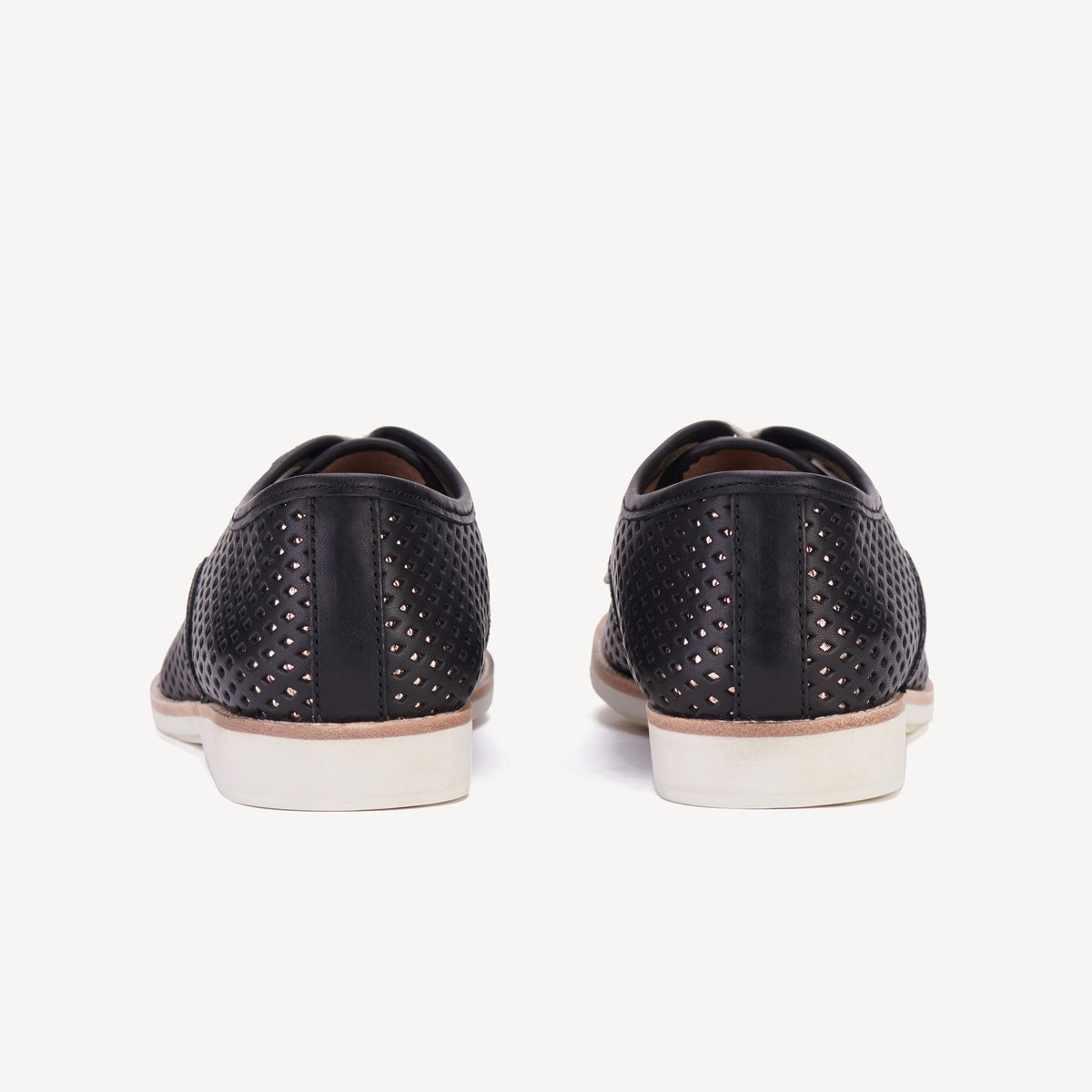 Derby Punch Overlay Black/Rose Gold