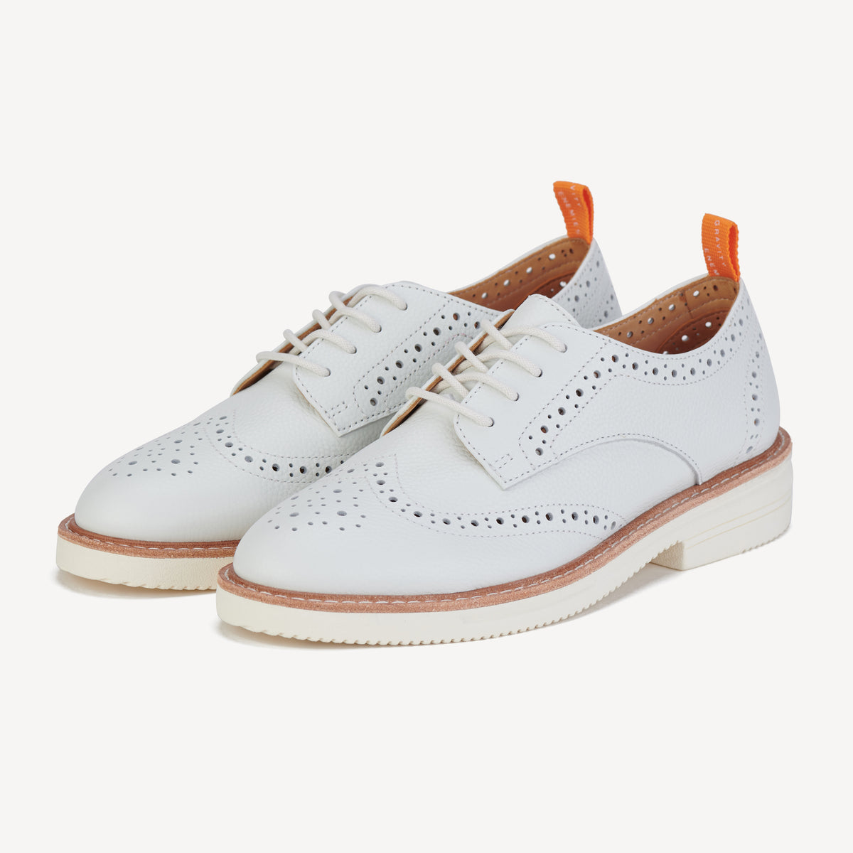 Derby Brogue Rise White
