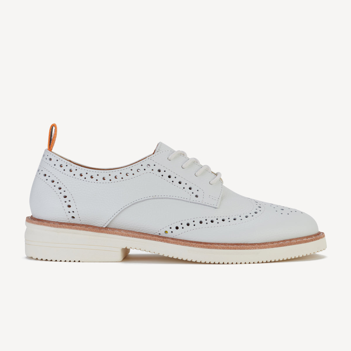 Derby Brogue Rise White