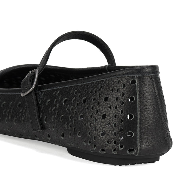 Ballet Mary Jane Laser Black