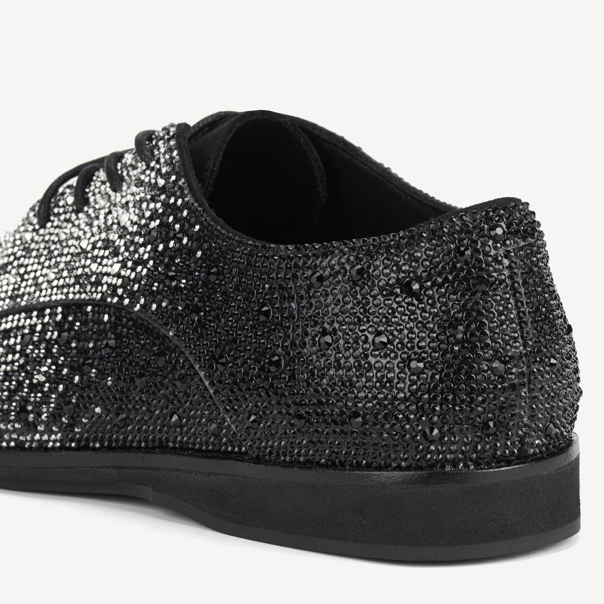 Derby Rhinestone Ombre Black/Silver