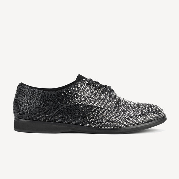Derby Rhinestone Ombre Black/Silver