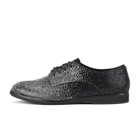 Derby Rhinestone Ombre Black Silver