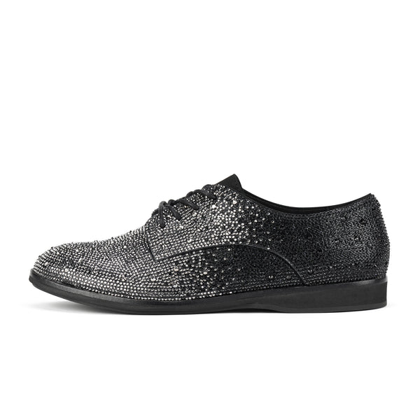 Derby Rhinestone Ombre Black/Silver