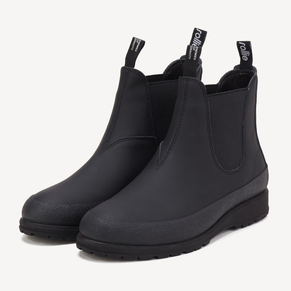 Fields Chelsea Rubberised Black