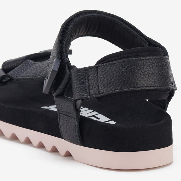 Sandal Tooth Wedge Black/Pink