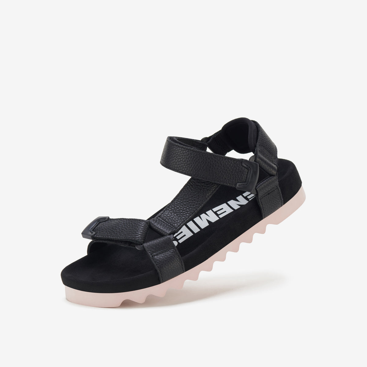 Sandal Tooth Wedge Black/Pink