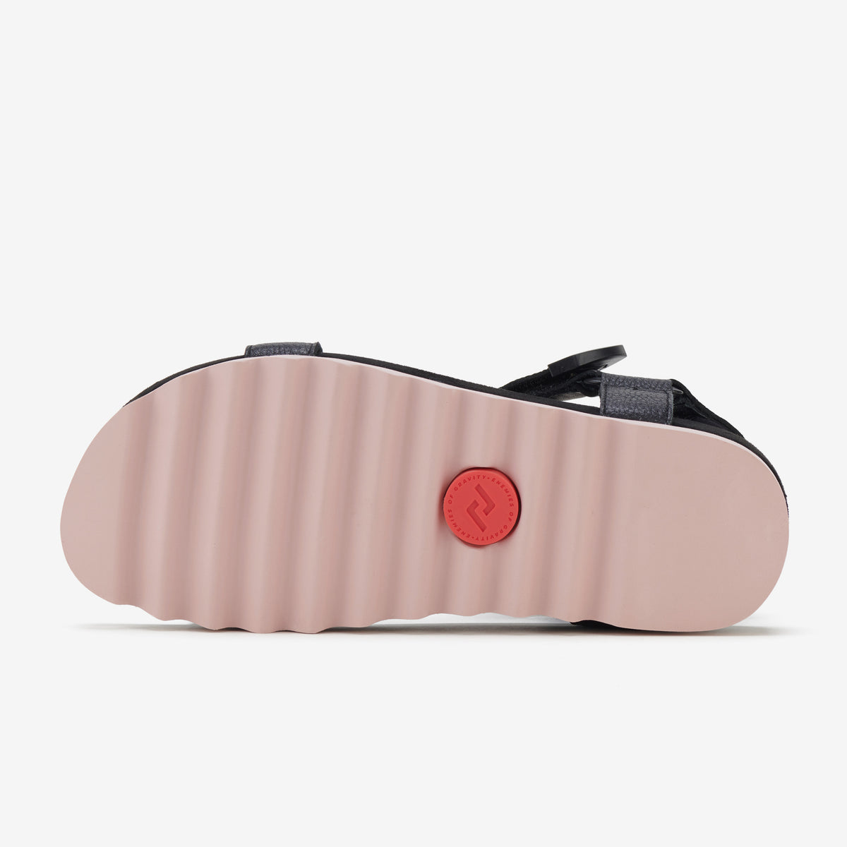 Sandal Tooth Wedge Black/Pink