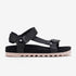 Sandal Tooth Wedge Black/Pink