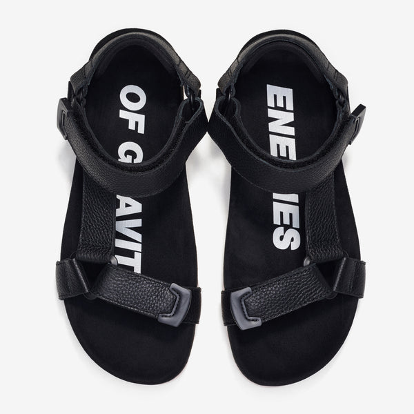 Sandal Tooth Wedge Black/Pink
