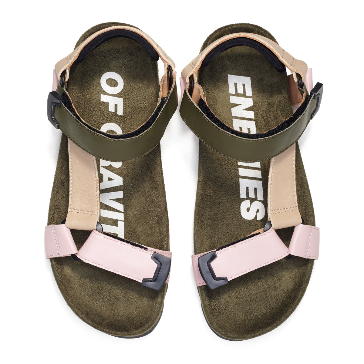 Sandal Tooth Wedge Blush Camo