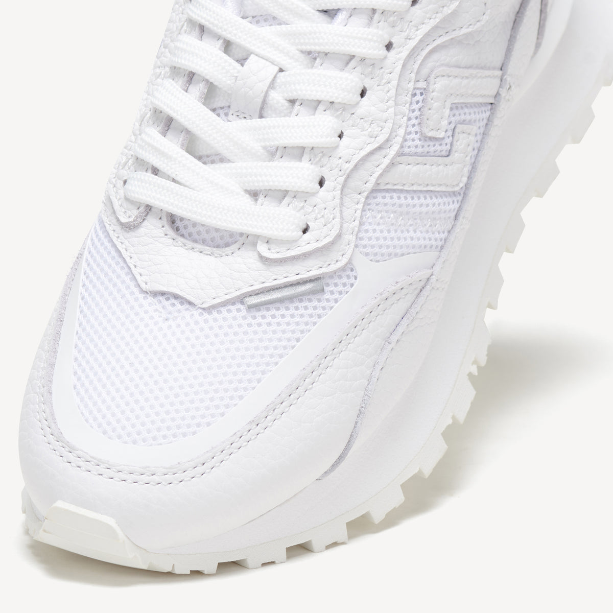 Rollie Kentu All White — women's sneaker, angled three-quarter view