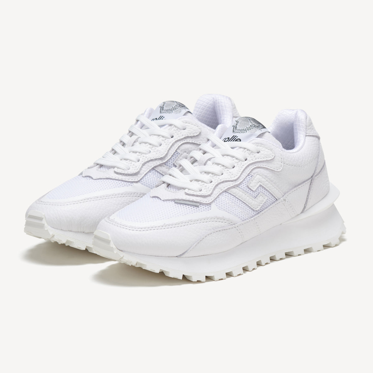 Rollie Kentu All White — women's sneaker, front view
