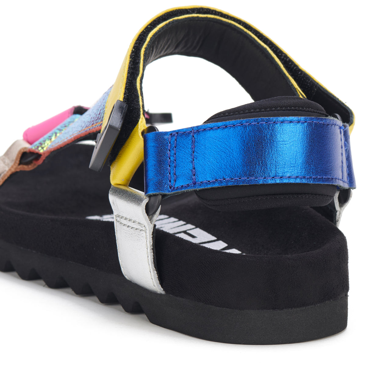 Sandal Tooth Wedge Mix Metallic